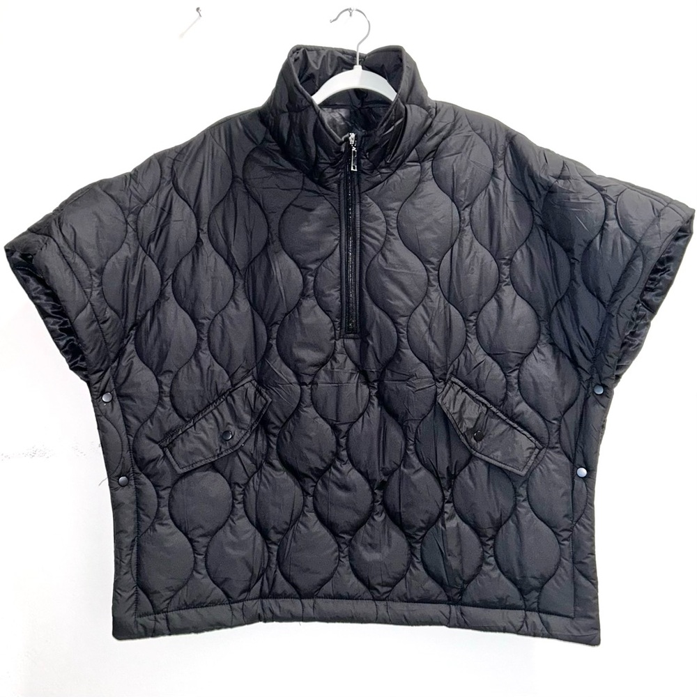 Black Quilted Women's Jacket